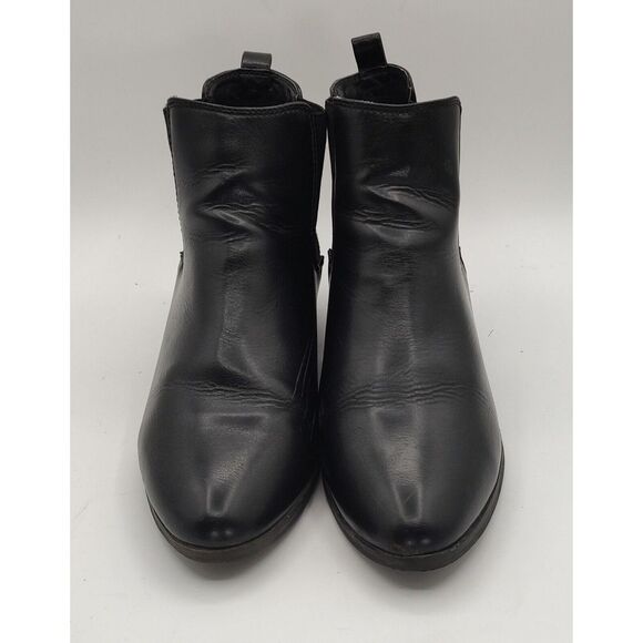 A New Day Black Chelsea Ankle Boots 8 Women's - Picture 3 of 9